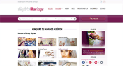 Desktop Screenshot of algerie-mariage.net